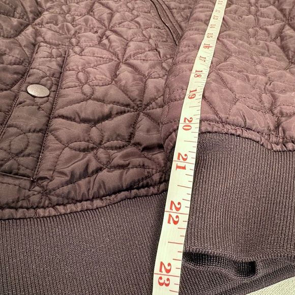 The North Face Women's Cropped Quilted Jacket in Purple | Women’s Size Medium - Picture 9 of 9